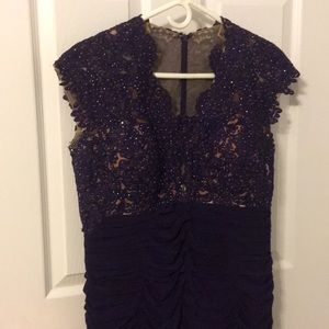 Mother of the Bride - cap sleeved gown- worn once